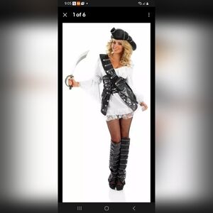 Swashbuckling  cute pirate costume